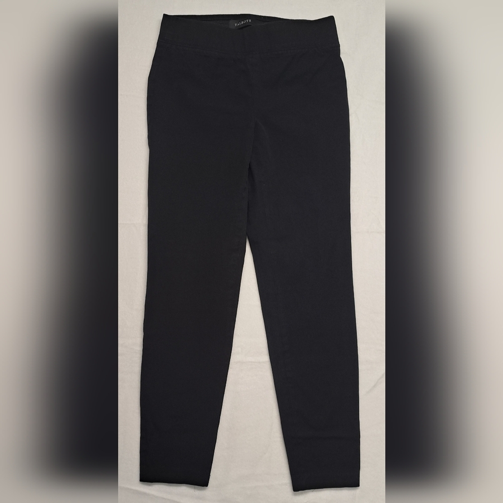 Talbbots 2 Pants Essex Ankle Wide Elastic Waist Fitted Straight Slim Office